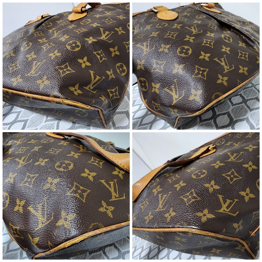 LOUIS VUITTON Monogram Palermo PM Shoulder Bag Brown - Picture 14 of 16